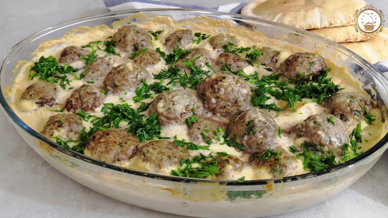 كفتة بالطحينه / رز أبيض