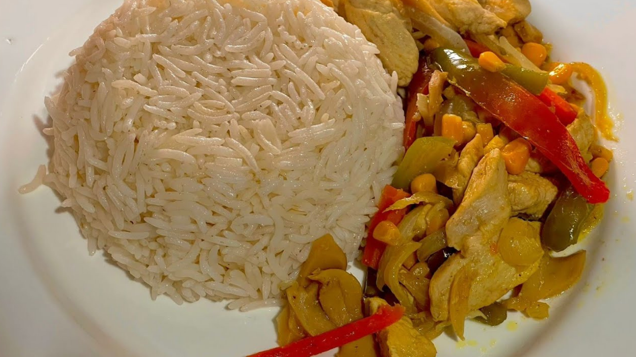 دجاج تشاينيز/ارز ابيض