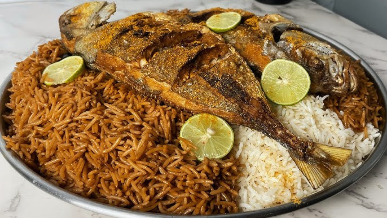 صيادية سمك/سلطة طحينه